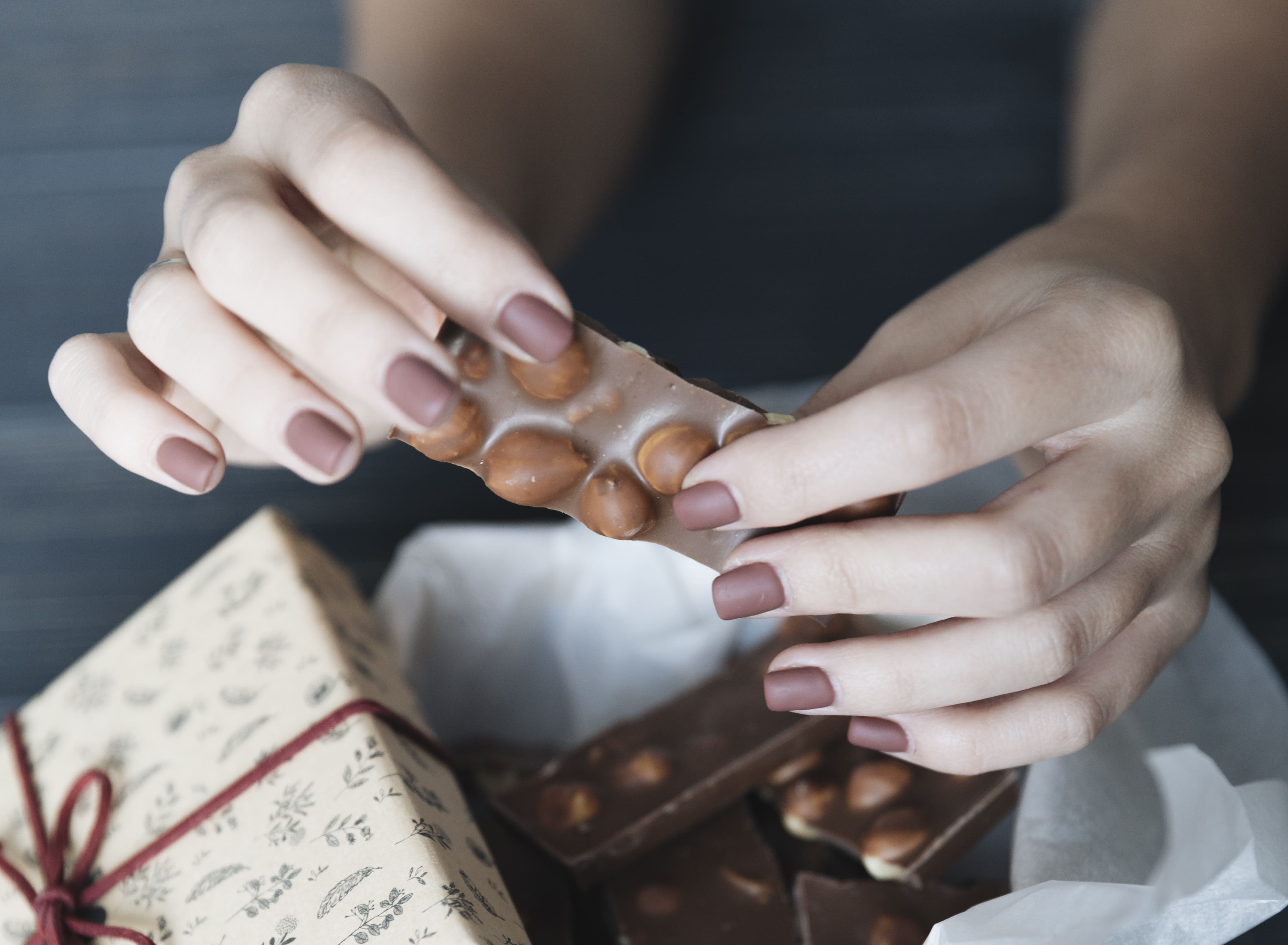 Chocolate Glazed Nails